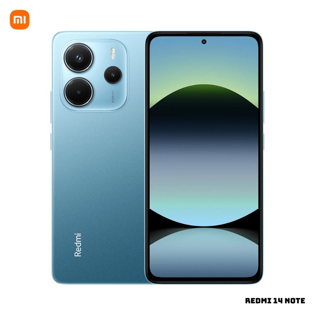 CELULAR XIAOMI REDMI NOTE 14 8GB RAM 256GB ROM - AZUL OCEANO